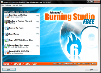 Ashampoo Burning Studio Free 6.84