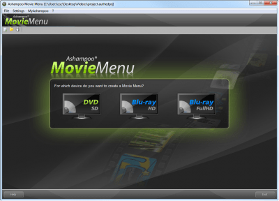 Ashampoo Movie Menu 1.0.1 Ashampoo Movie Menu 1.0.1