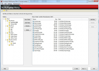 Ashampoo MyAutoplay Menu last