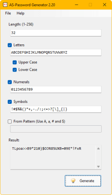 AS-Password Generator 2.20