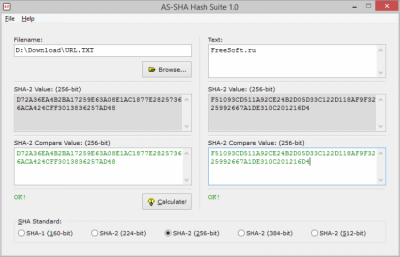 AS-SHA Hash Suite 1.0