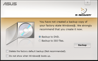 ASUS AI Recovery 1.0.10