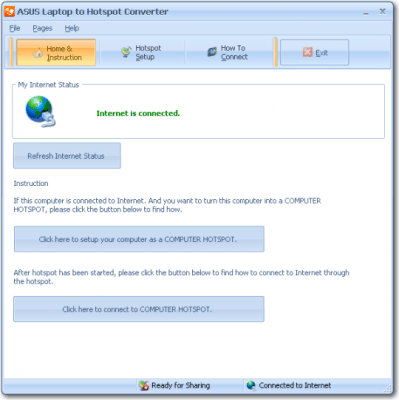 ASUS Laptop to Hotspot Converter 3.2