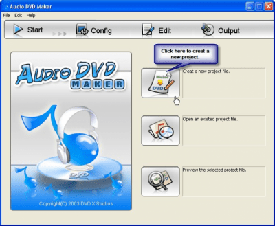 Audio DVD Maker 1.0.0 Audio DVD Maker 1.0.0