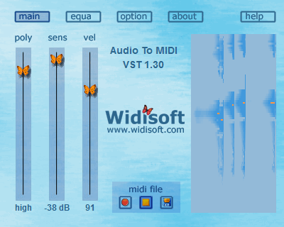 Audio To MIDI VST 1.30