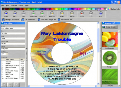 AudioLabel 6.0 build 6 AudioLabel 6.0 build 6