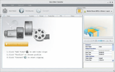 Aura Free Video Converter 1.6.2