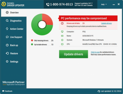 Auslogics Driver Updater 1.21.2.0 + кряк
