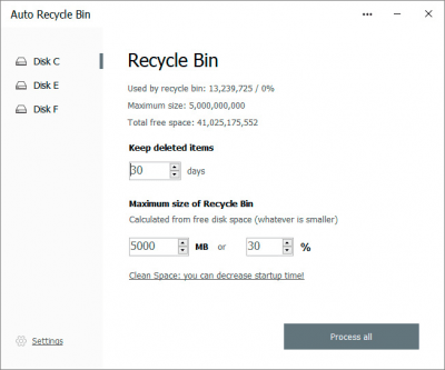 Auto Recycle Bin 1.11