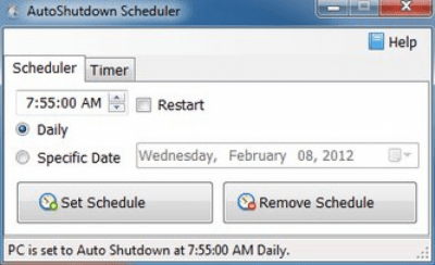 Auto Shutdown Scheduler 1.2.1