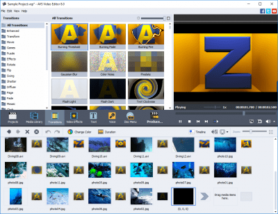 AVS Video Editor 9.1 + ключ