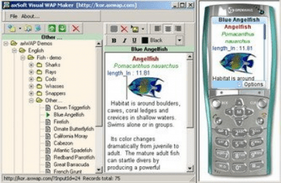 axSoft Visual WAP Maker last
