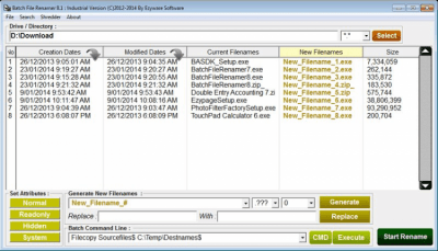 Batch File Renamer 8.5