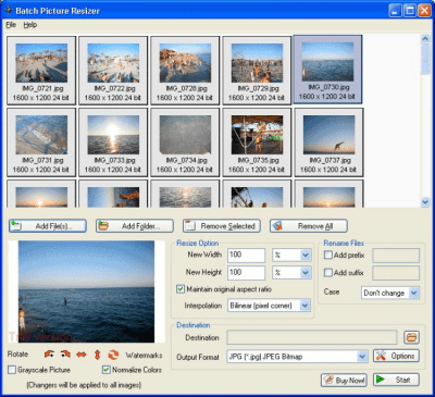 Batch Picture Resizer 1.4 last