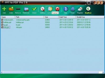 Batch PPT to PDF Pro 2.6