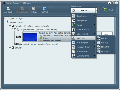 Bluray to DVD Converter 4.0.0.91 Bluray to DVD Converter 4.0.0.91