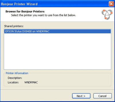 Bonjour Print Services for Windows 2.0.2