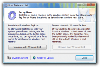 Boot Deleter 1.00 Boot Deleter 1.00