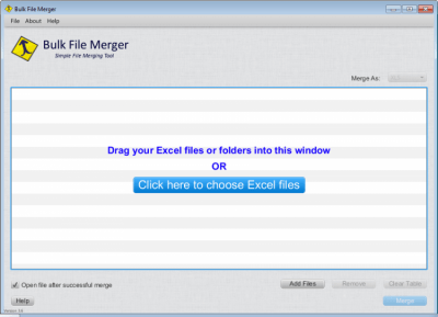 Bulk File Merger 3.7 Bulk File Merger 3.7