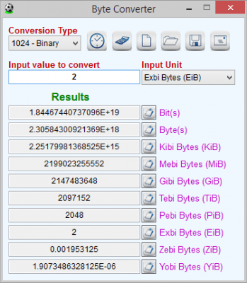 Byte Converter 1.6