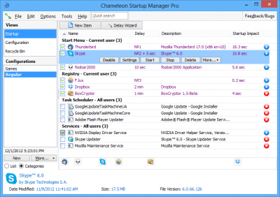 Chameleon Startup Manager 4.0.0.914