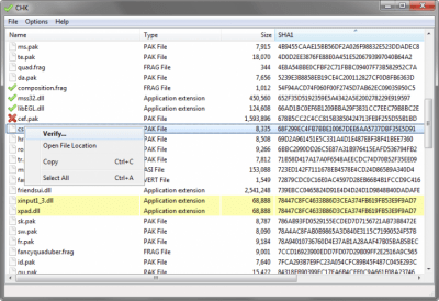 CHK Checksum Utility 2.35 CHK Checksum Utility 2.35