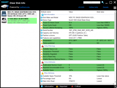 Clear Disk Info 2.2.0.0