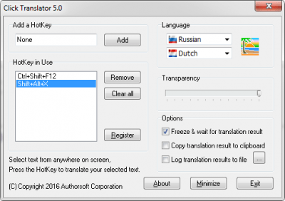 Click Translator 5.01