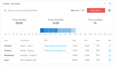 Clockify для Windows 2.0.2