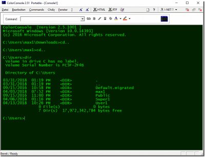 ColorConsole 2.46 ColorConsole 2.46