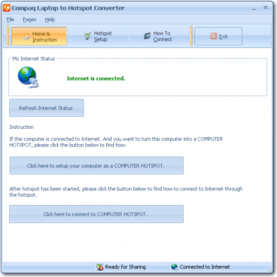 Compaq Laptop to Hotspot Converter 3.2