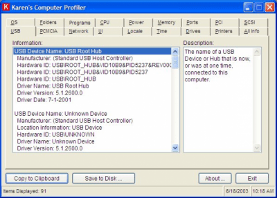 Computer Profiler 2.5.3