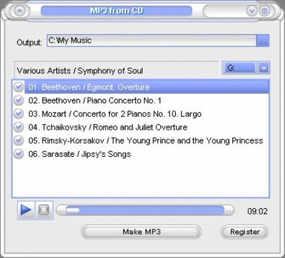 Copy Audio CD 1.2