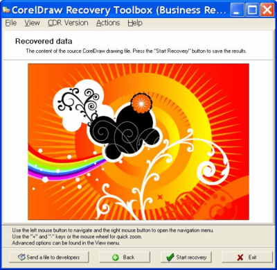 CorelDraw Recovery Toolbox 2.0.5