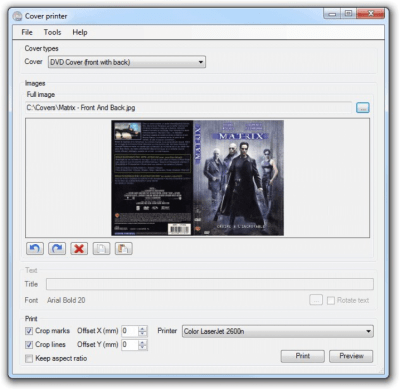 Cover Printer 1.3.1 Cover Printer 1.3.1