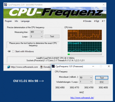 CpuFrequenz 2.11 CpuFrequenz 2.11