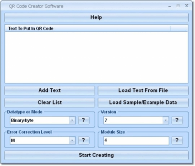 Create Multiple QR Codes 7.0