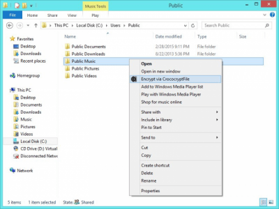 CrococryptFile Portable 1.6