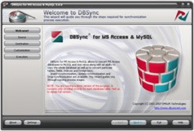 DBSync for Access &amp; MySQL 5.0 last