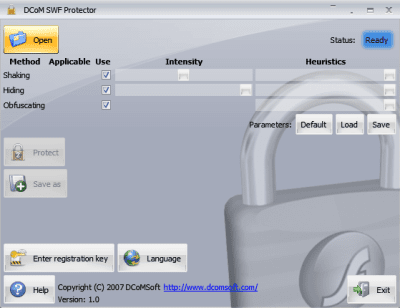 DCoM SWF Protector 1.0 + ключ активации