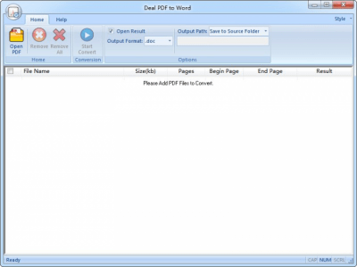 Deal PDF to Word 2.0.0410