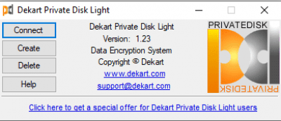 Dekart Private Disk Light 1.23