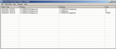 Deletion Extension Monitor 1.6