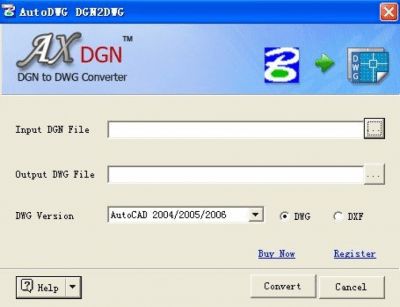 DGN to DWG Converter 2.65