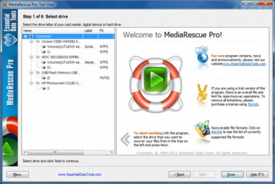 Digital MediaRescue Pro 6.16