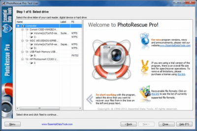 Digital PhotoRescue Pro 6.16