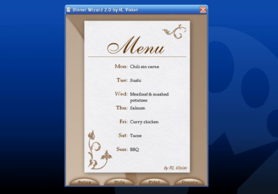 DinnerWiz Portable 2.11