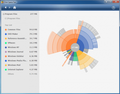 Disk Space Fan 4 Free 4.5.1.129 Disk Space Fan 4 Free 4.5.1.129