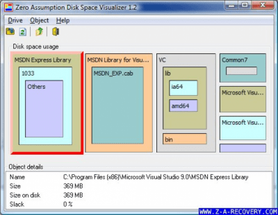 Disk Space Visualizer 1.2 Disk Space Visualizer 1.2