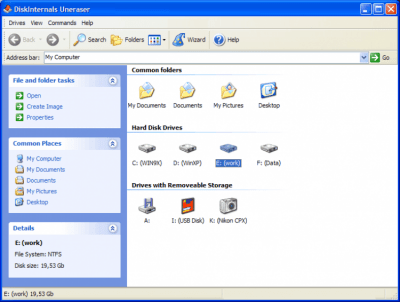 DiskInternals Uneraser 2.5 last DiskInternals Uneraser 2.5 last
